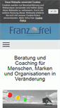 Mobile Screenshot of franzundfrei.com